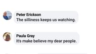 Amused viewers pitching their opinions about Lulu's current state (via General Hospital Fans - Official / Facebook)